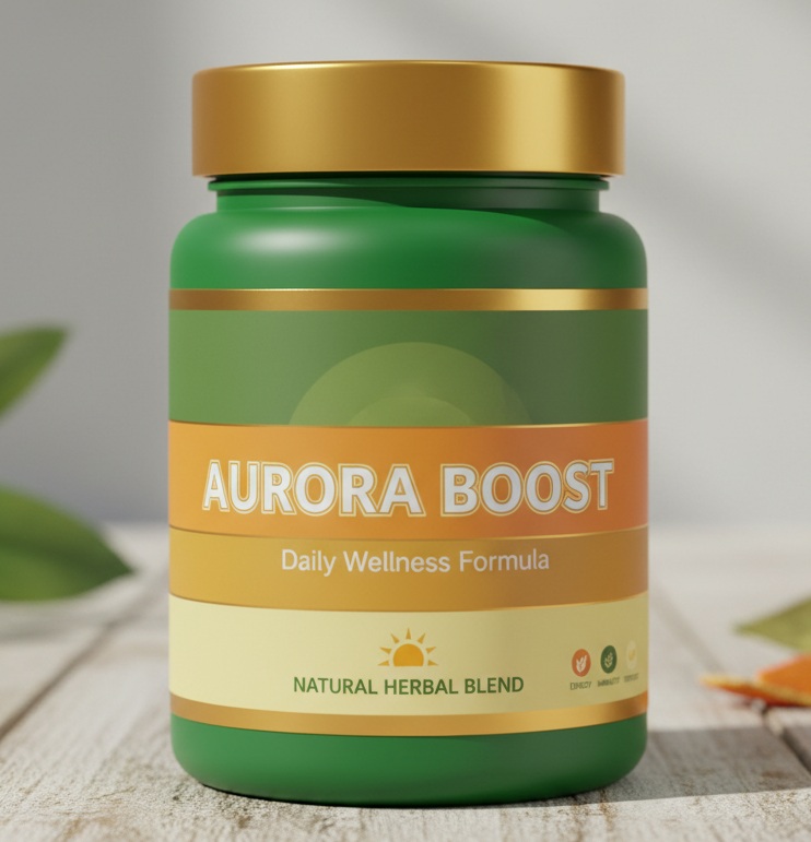 Aurora Boost nutritional complex bottle